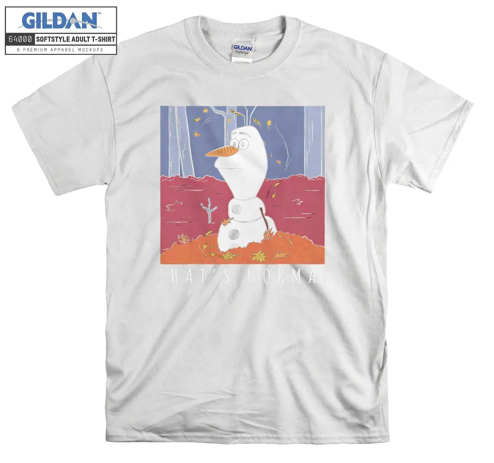 Inktee Store - Disney Frozen Olaf That'S Normal Graphic T-Shirt Image