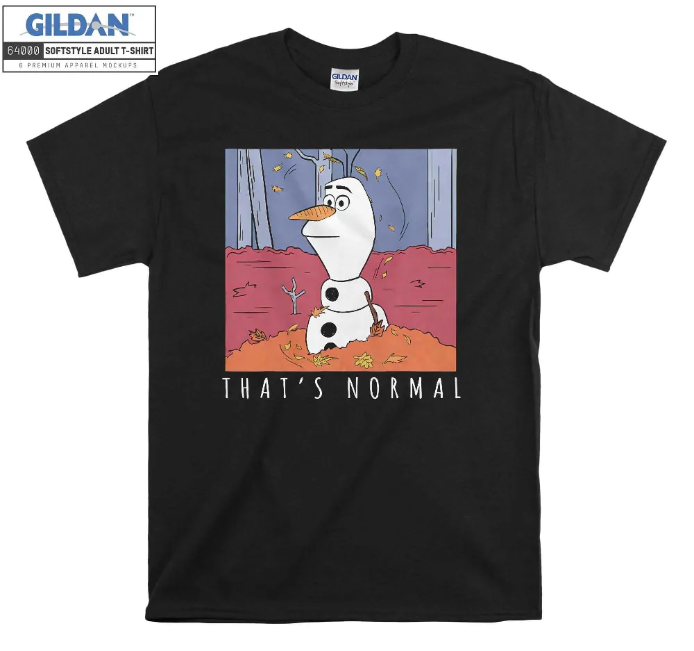 Inktee Store - Disney Frozen Olaf That'S Normal Graphic T-Shirt Image
