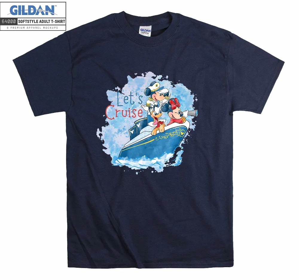 Inktee Store - Disney Let'S Cruise Ship T-Shirt Image