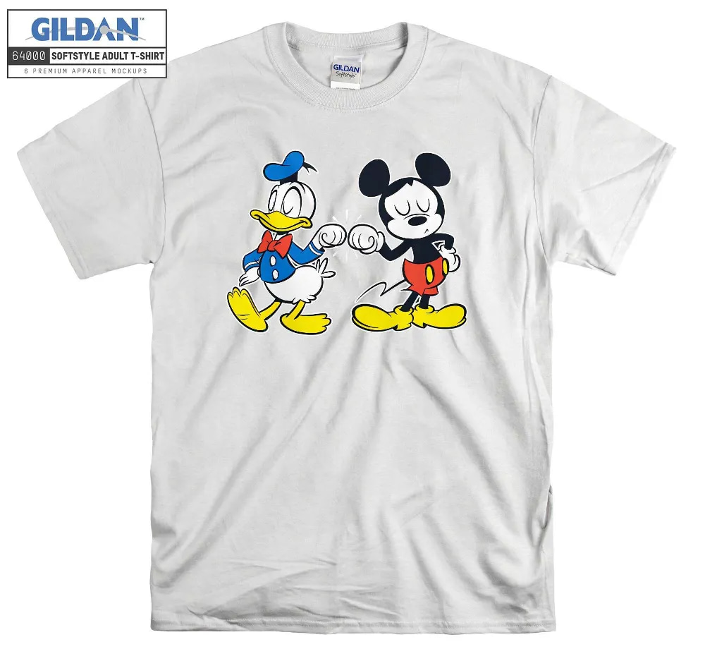 Inktee Store - Disney Mickey Mouse And Donald Duck Best T-Shirt Image