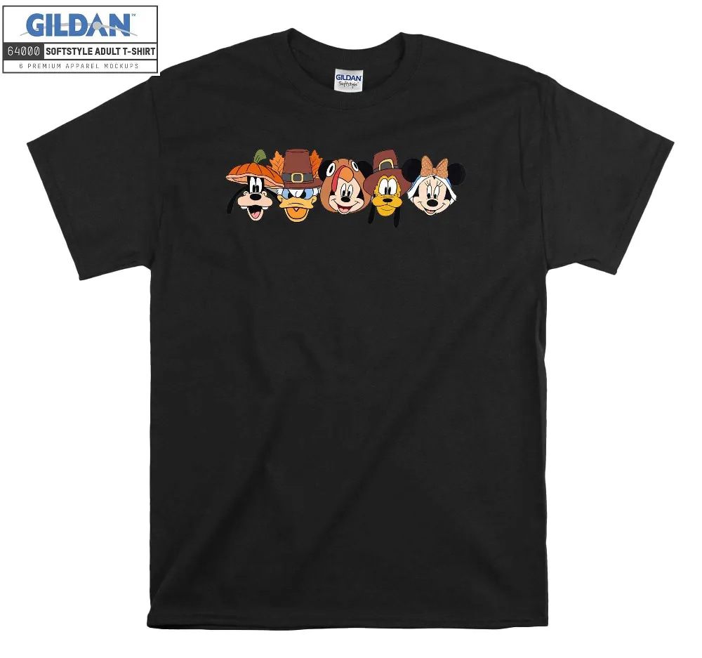 Inktee Store - Disney Mickey Mouse Minnie Donald Duck T-Shirt Image
