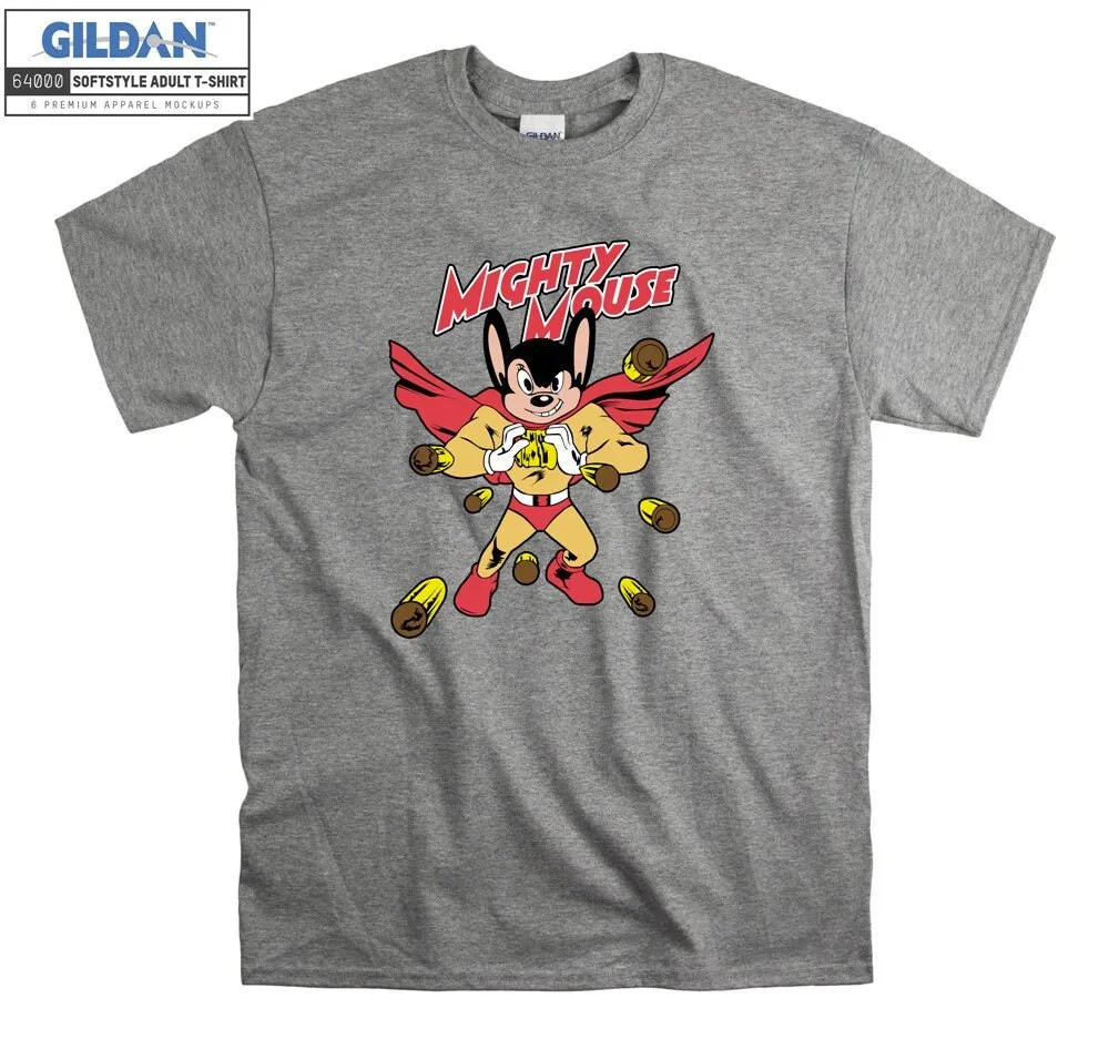 Inktee Store - Disney Mighty Mouse Power T-Shirt Image
