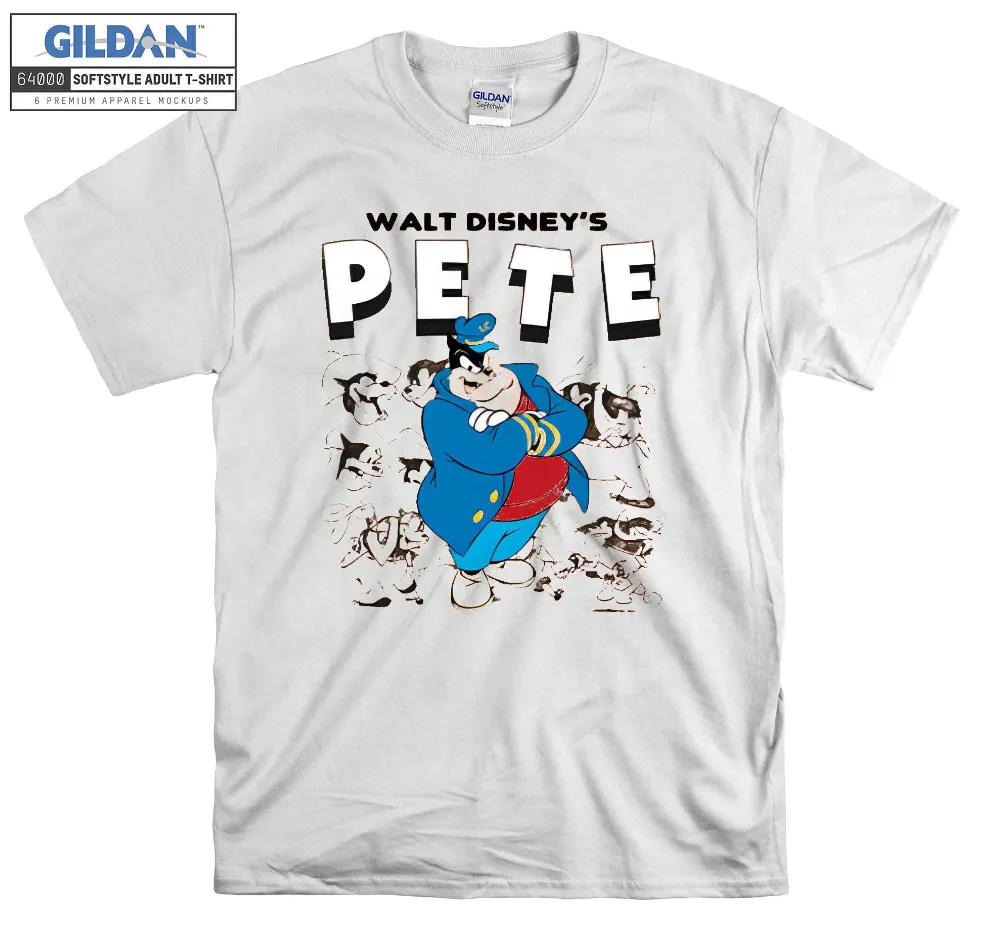 Inktee Store - Disney Pete Funny Cartoon T-Shirt Image