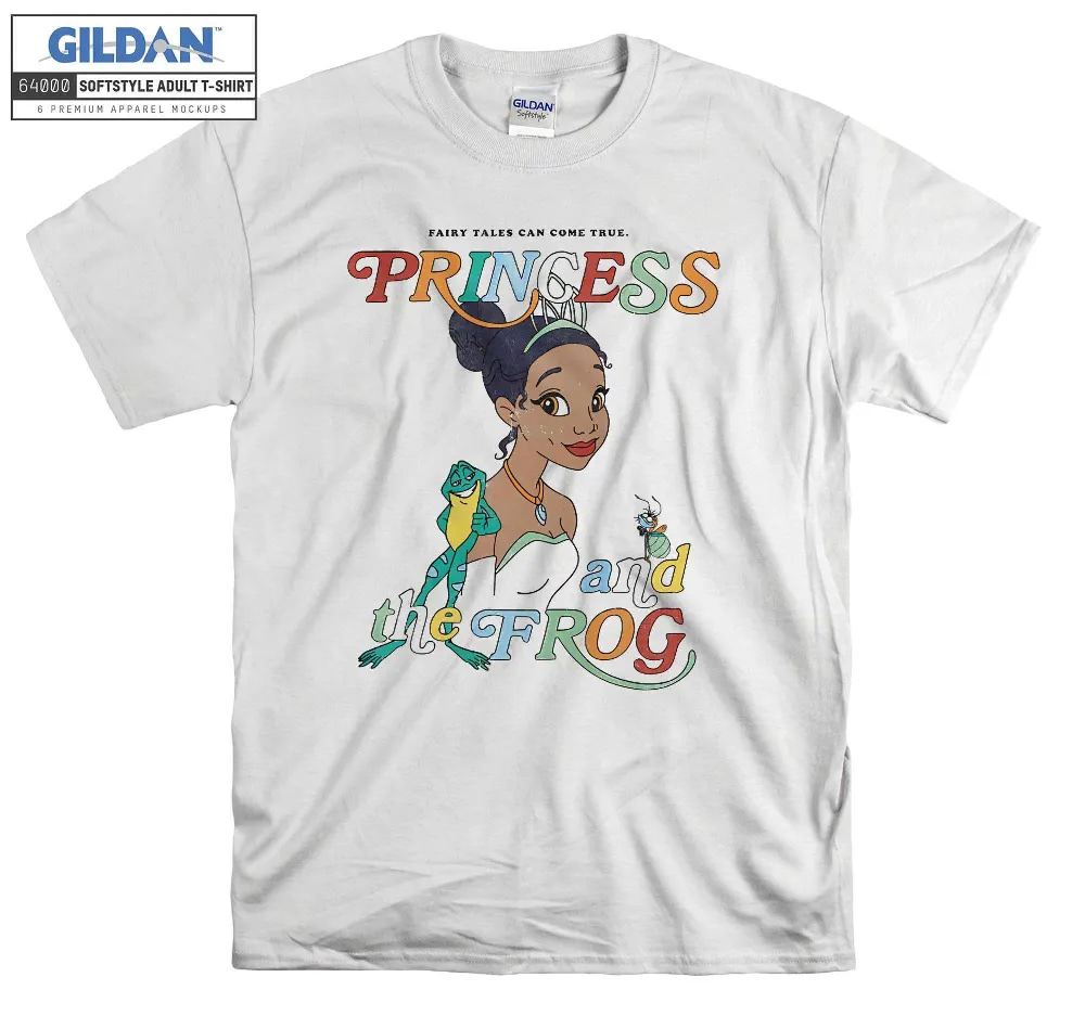Inktee Store - Disney Princess And The Frog Tiana Frogt Shirt Unisex T- Image