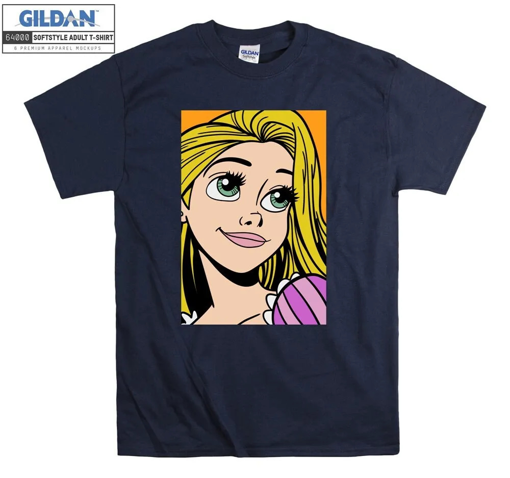 Inktee Store - Disney Princess Rapunzel T-Shirt Image