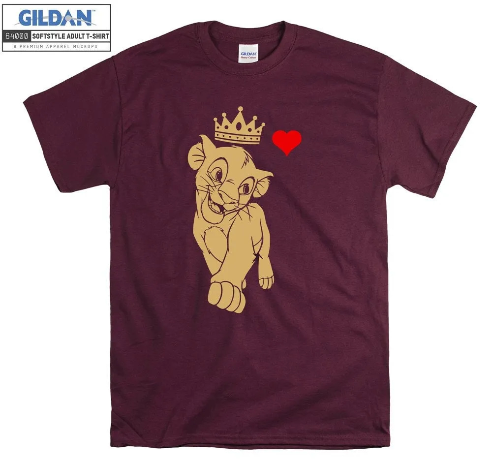 Inktee Store - Disney The Lion King And Simba T-Shirt Image