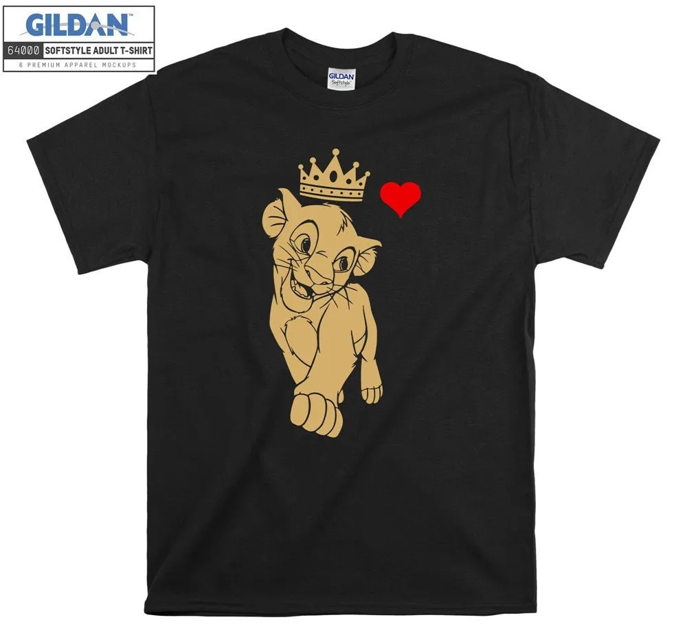 Inktee Store - Disney The Lion King And Simba T-Shirt Image