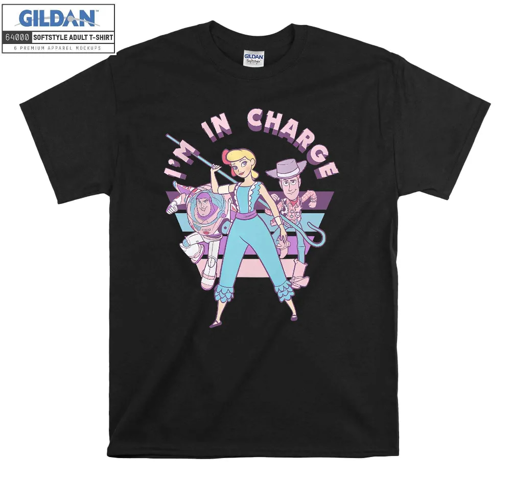 Inktee Store - Disney Toy Story Little Bo Peep I'M In Charge T-Shirt Image