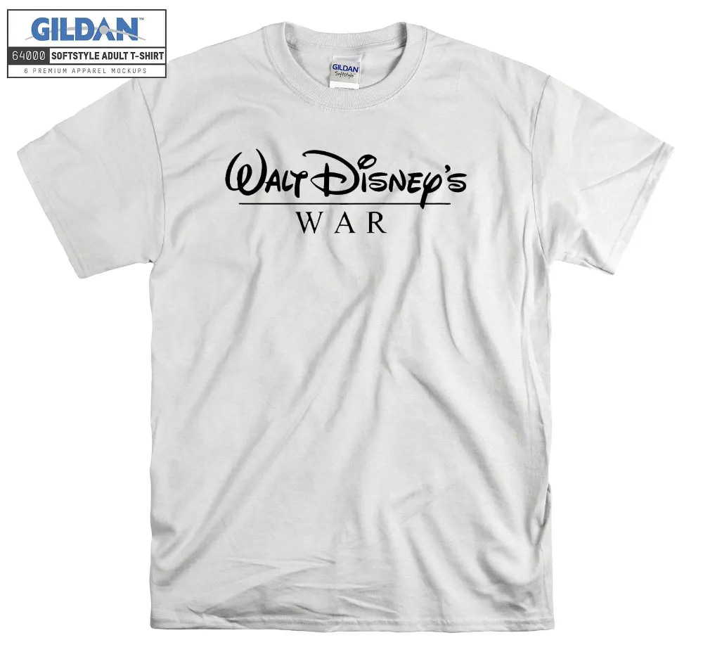 Inktee Store - Disney Walt War Cartoon Funny T-Shirt Image