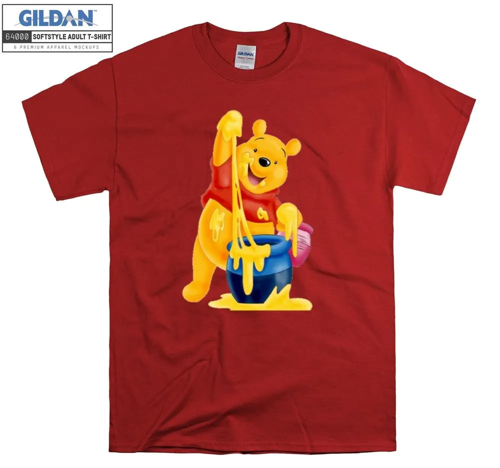 Inktee Store - Disney Winnie The Pooh Honey T-Shirt Image