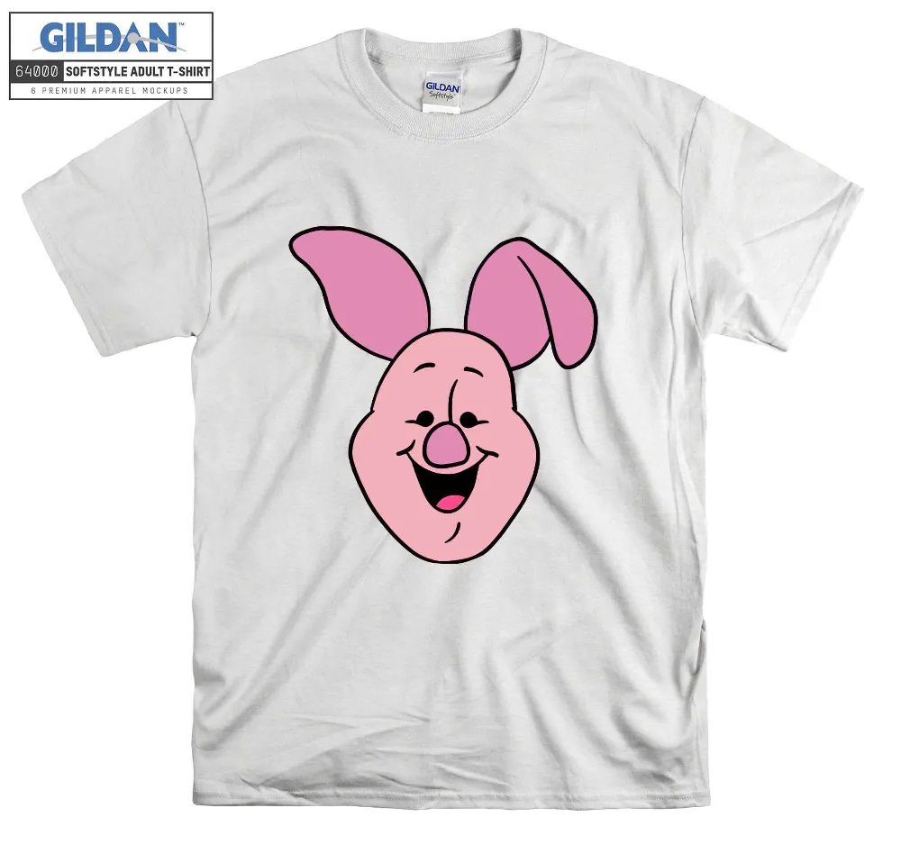 Inktee Store - Disney Winnie The Pooh Piglet T-Shirt Image
