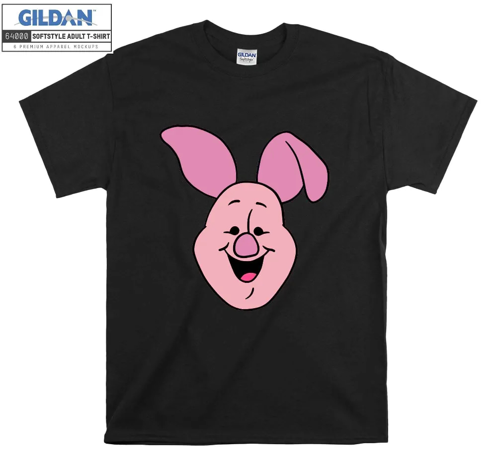 Inktee Store - Disney Winnie The Pooh Piglet T-Shirt Image