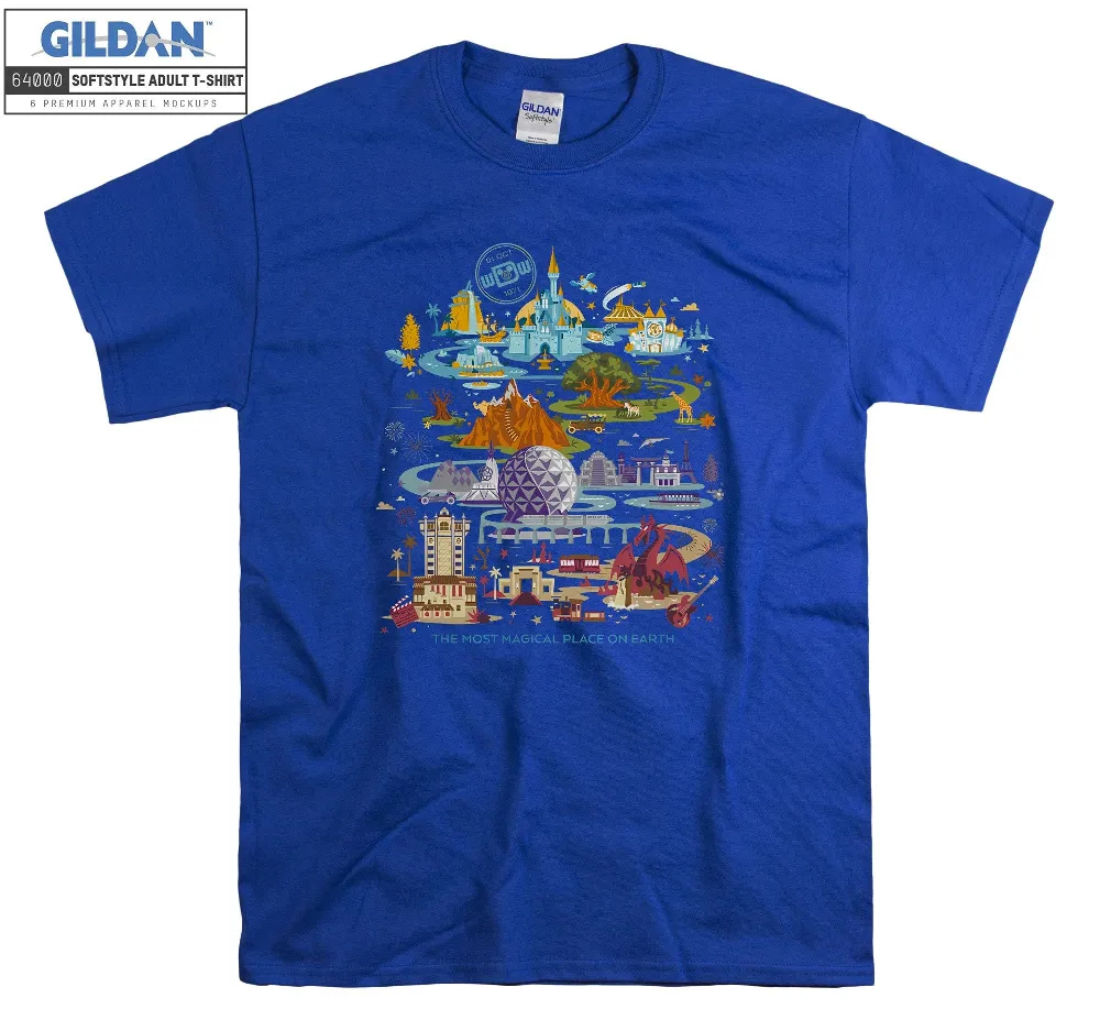 Inktee Store - Disney World 50Th Anniversary T-Shirt Image
