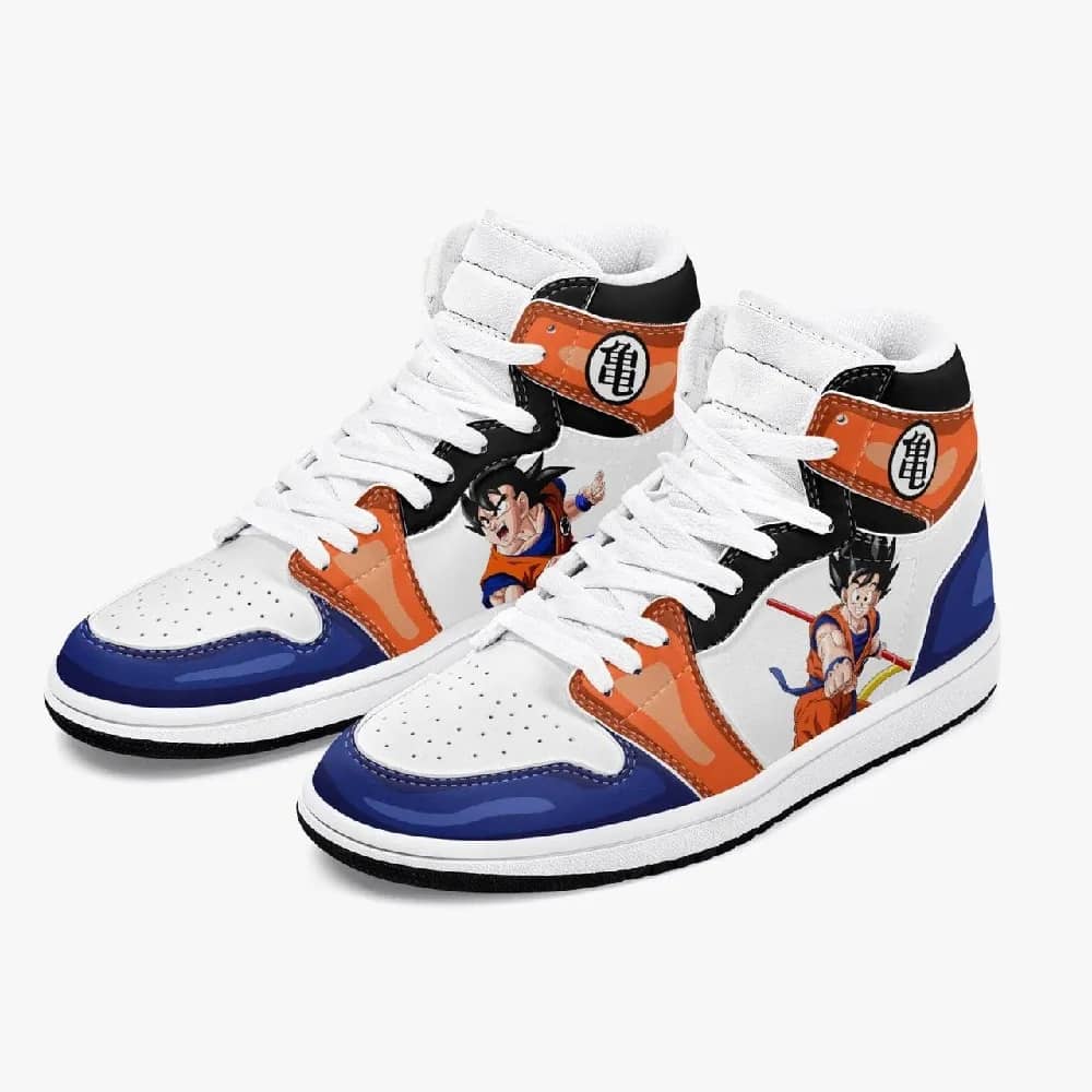 Inktee Store - Dragon Ball Super Goku Custom Air Jordans Shoes Image