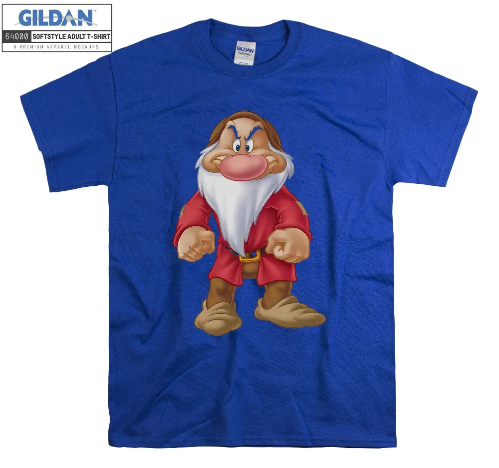 Inktee Store - Grumpy Dwarf Disney Snow White T-Shirt Image