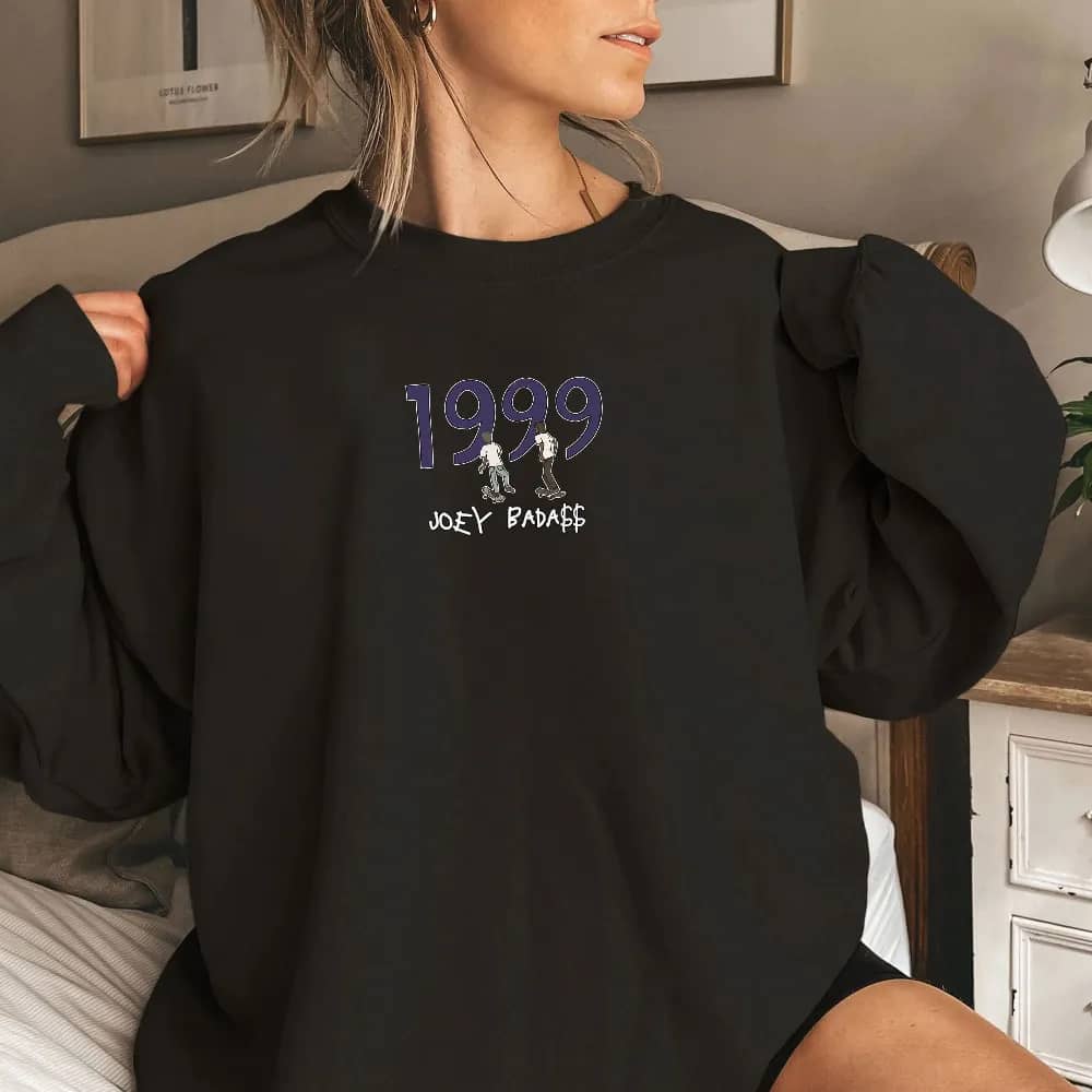Inktee Store - Joey Baddass 1999 Vintage Inspired T-Shirt - Retro Unisex Skate Graphic Tee - Joey Badass Oversize 90S Shirt - Joey Merch - Birthday Gift Image