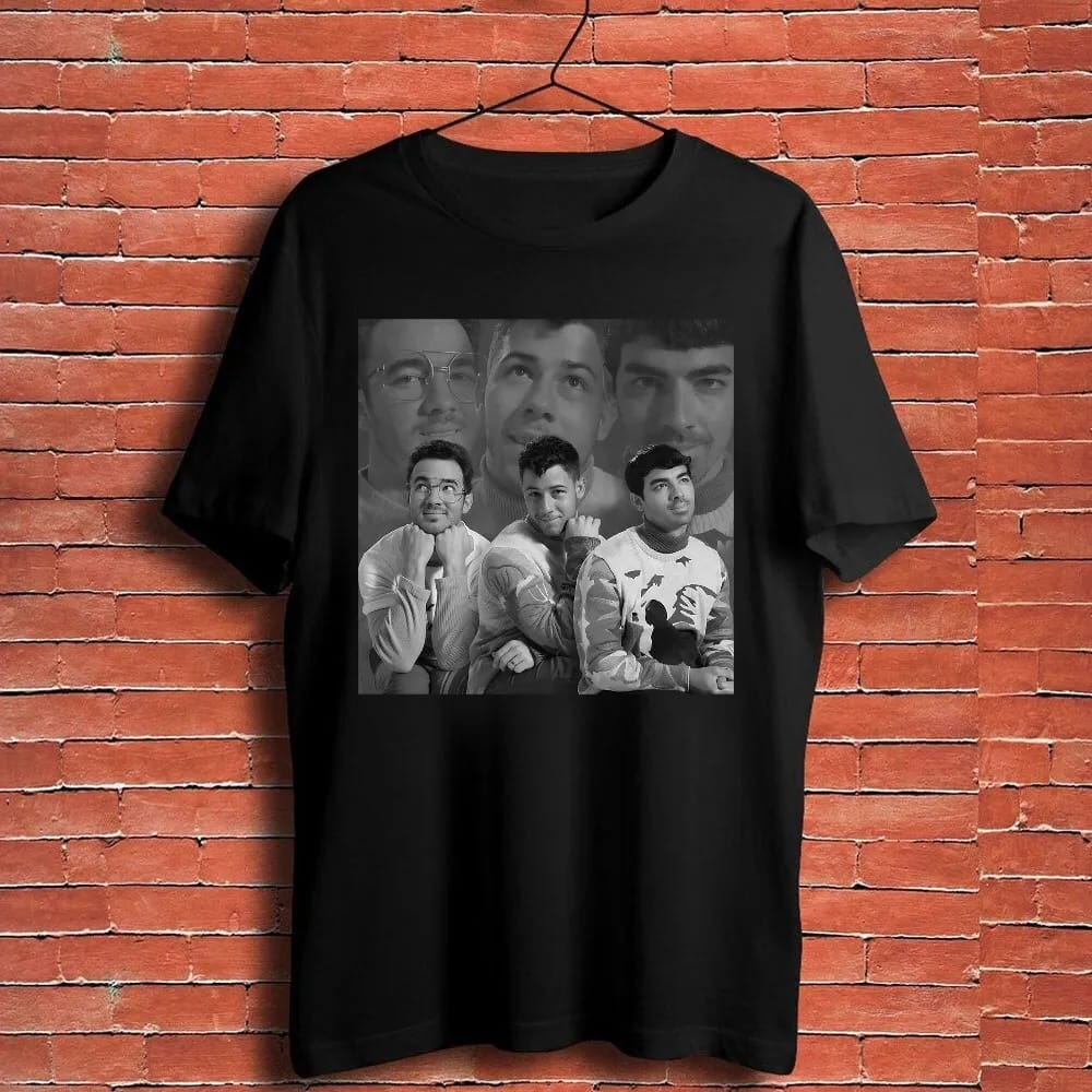 Inktee Store - Jonas Brothers Vintage Shirt - Jonas Brothers Tour Shirt - Concert 2023 Retro Unisex Gift - Jonas Retro 90'S Sweater - Joe Jonas Homage Shirt Image