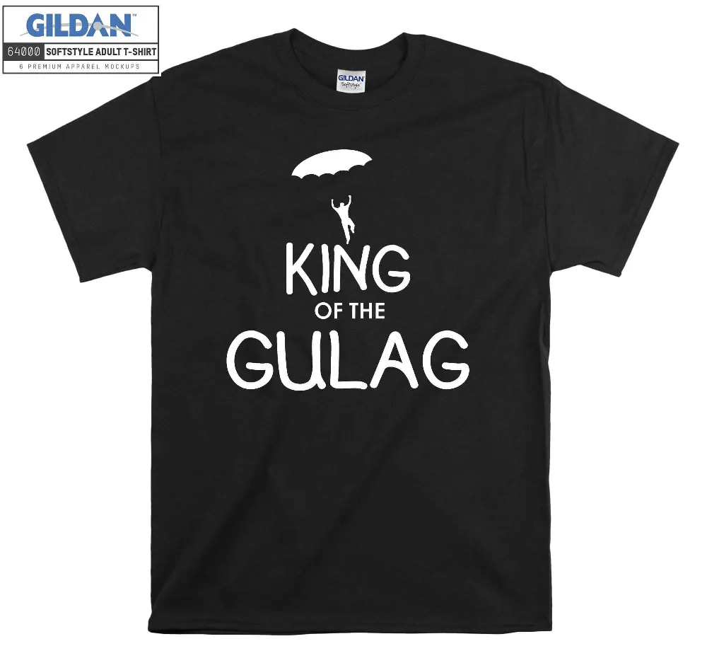 Inktee Store - King Of The Gulag Gaming Gamer T-Shirt Image