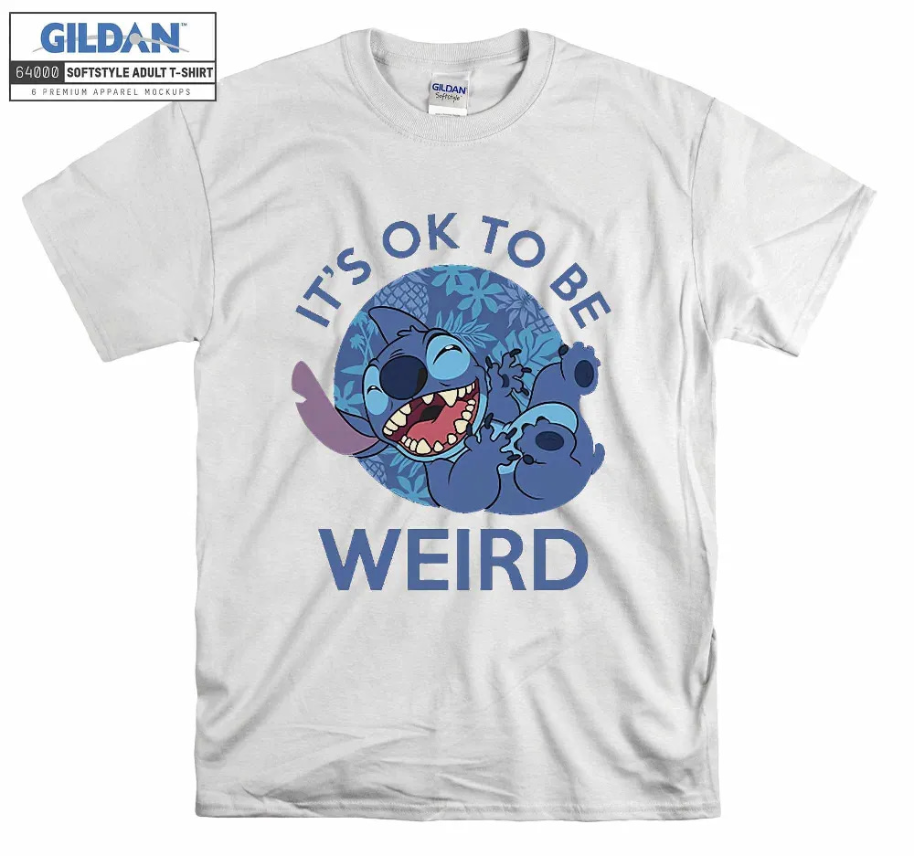 Inktee Store - Lilo &Amp; Stitch Be Weird Son Daughter Birthday T-Shirt Image