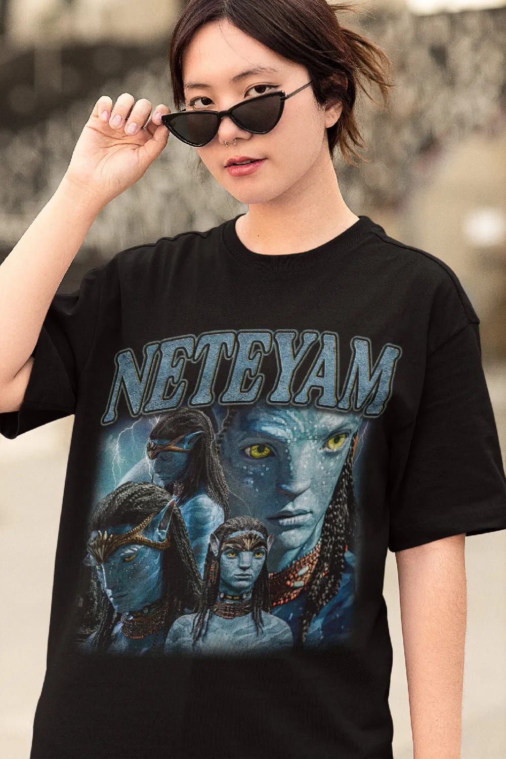 Inktee Store - Limited Neteyam Vintage Shirt - Limited Neteyam Shirt - Movie 2023 Shirt - Neteyam Shirt - Limited Neteyam Vintage Gift - Limited Neytiri Avatar Image