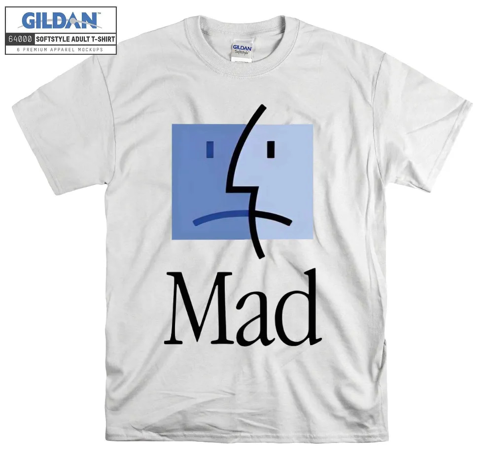 Inktee Store - Mad Logo Parody Funny Cartoon T-Shirt Image