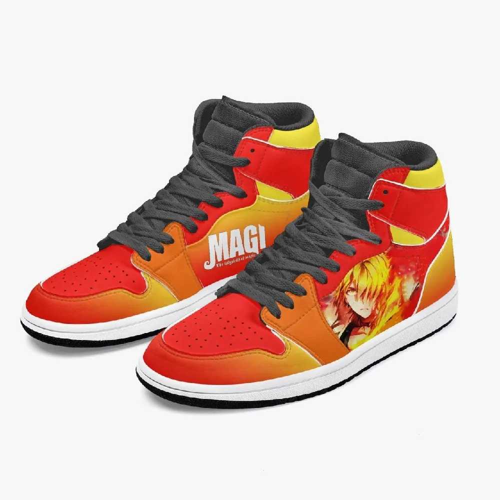 Inktee Store - Magi The Labyrinth Of Magic Alibaba Custom Air Jordans Shoes Image