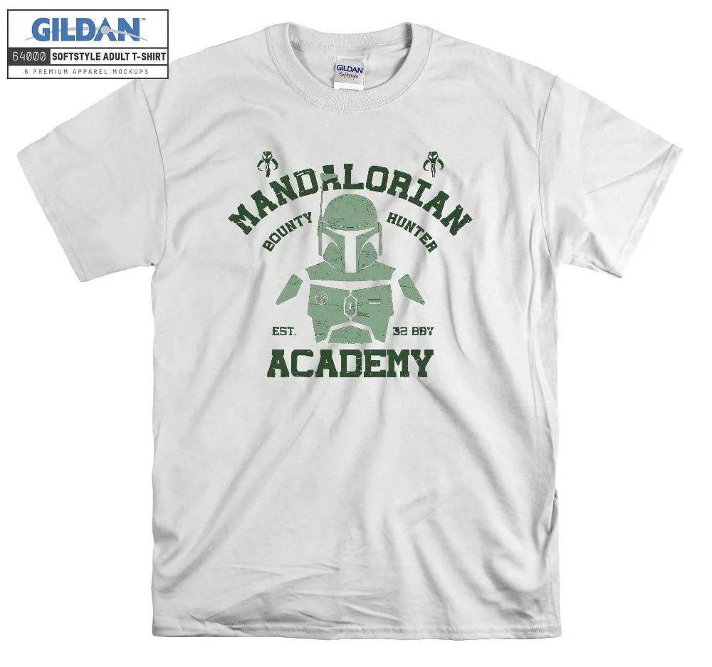 Inktee Store - Mandalorian Academy Sci Fi T-Shirt Image