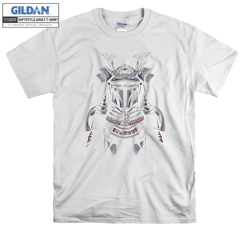 Inktee Store - Mandalorian Samurai Warrior Tee T-Shirt Image