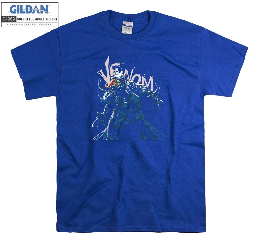 Inktee Store - Marvel Art Venom Comics Lethat Protector T-Shirt Image