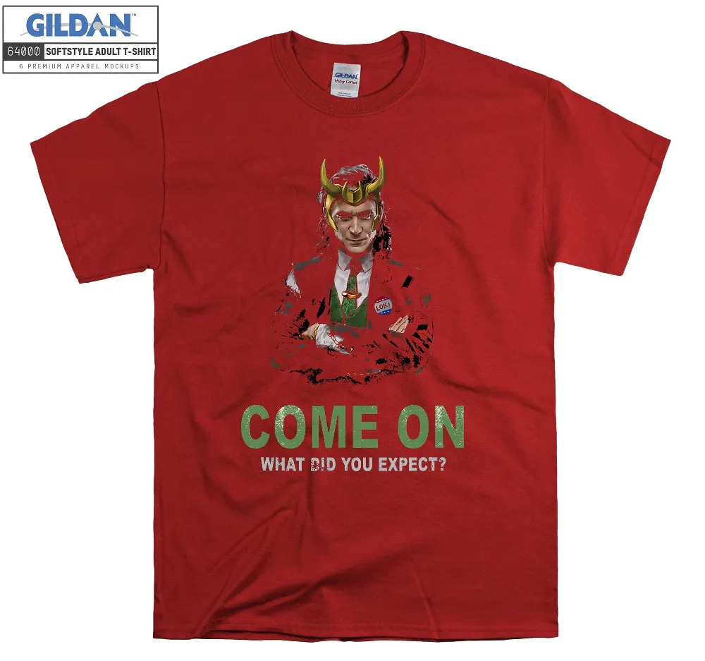 Inktee Store - Marvel Loki President Come On What Did You T-Shirt Image