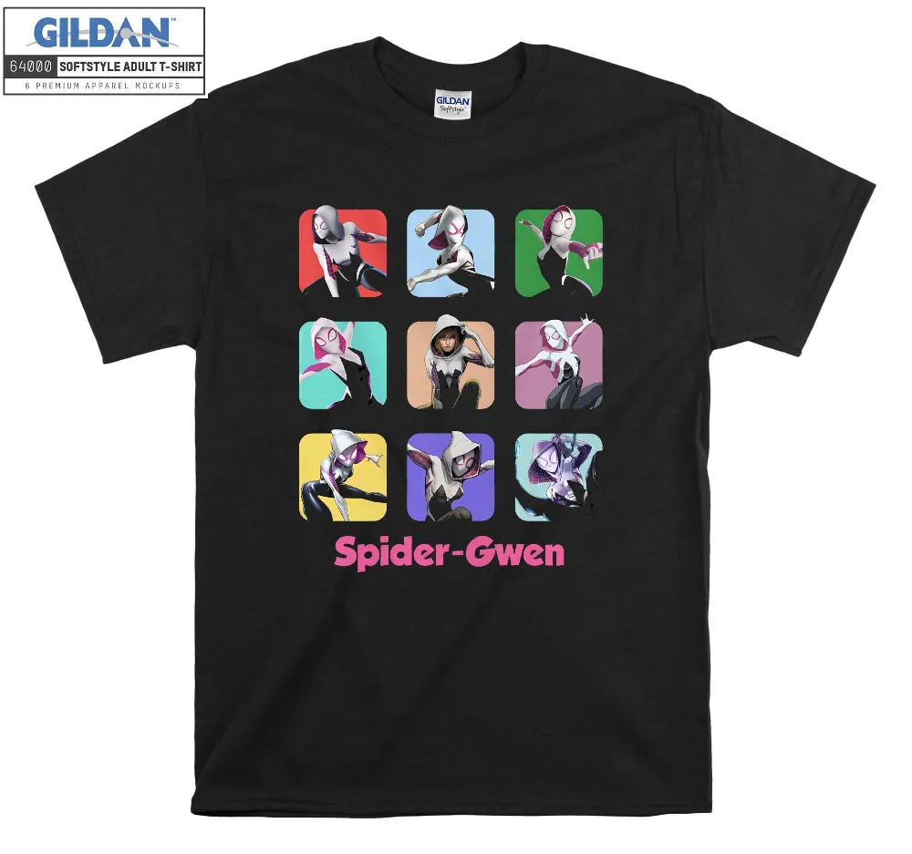 Inktee Store - Marvel Spider-Gwen Ghost- T-Shirt Image