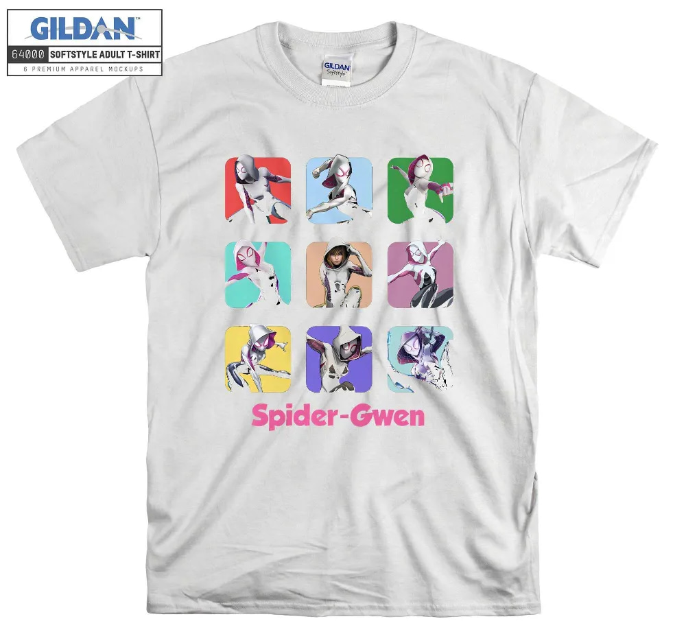 Inktee Store - Marvel Spider-Gwen Ghost- T-Shirt Image