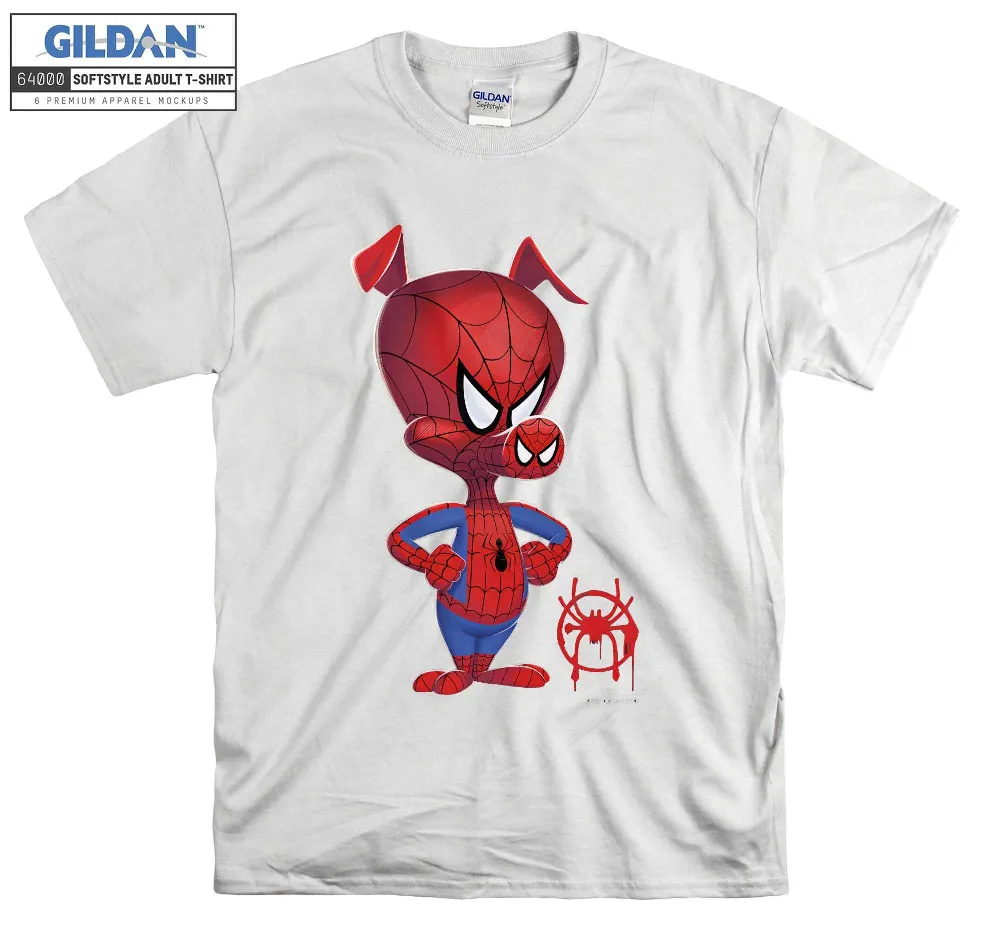 Inktee Store - Marvel Spider-Man Spiderverse -Ham T-Shirt Image