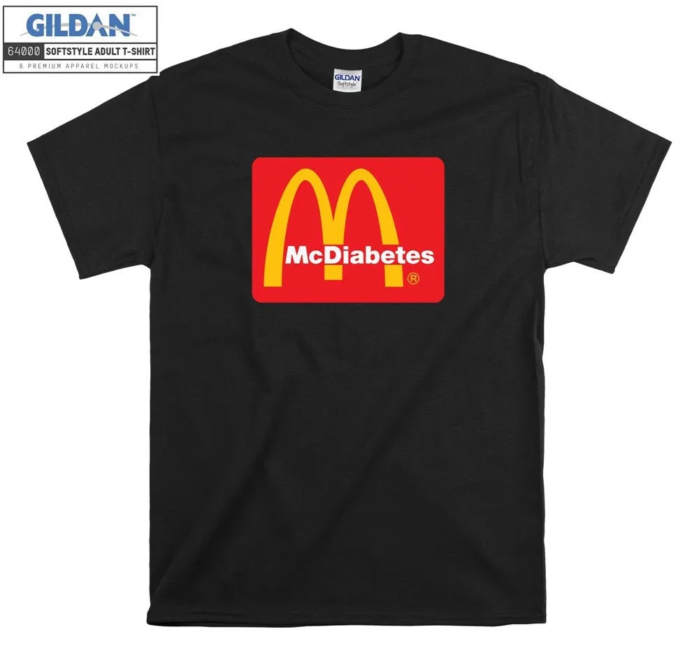 Inktee Store - Mcdiabetes Potato Chips Parody T-Shirt Image