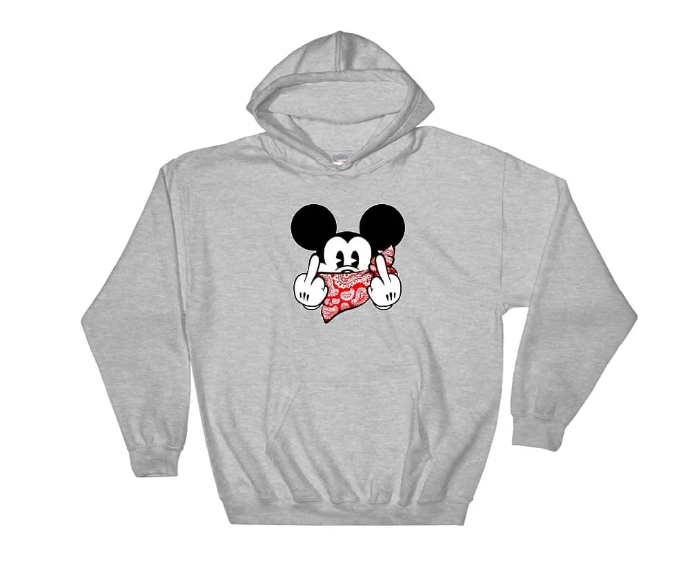 Inktee Store - Mickey Mouse Thug Life Gangster Disney Unisex T-Shirt Image
