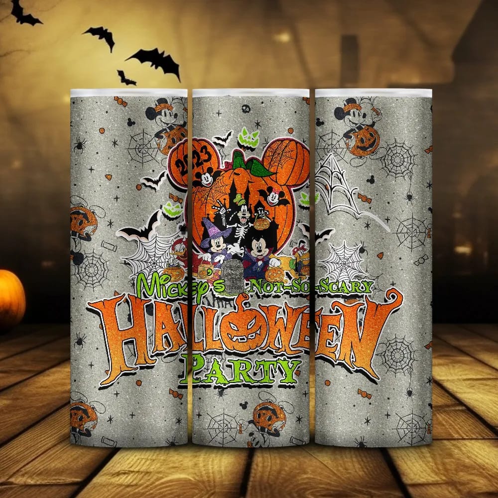 Inktee Store - Mouse Not-So-Scary Halloween Party Custom 20Oz Tumbler - Custom Tumbler Gift For Him Or Her Image