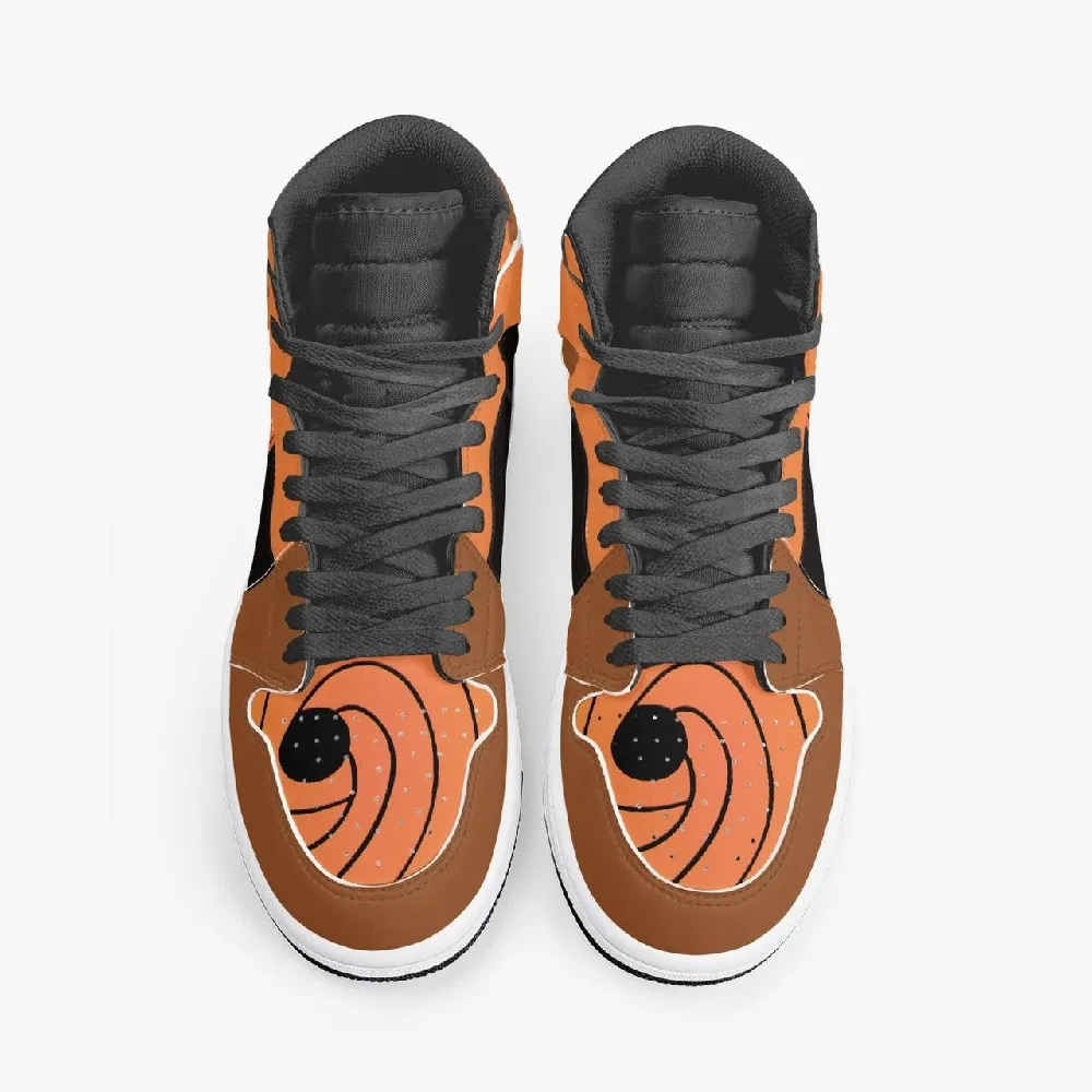Inktee Store - Naruto Shippuden Tobi Custom Air Jordans Shoes Image