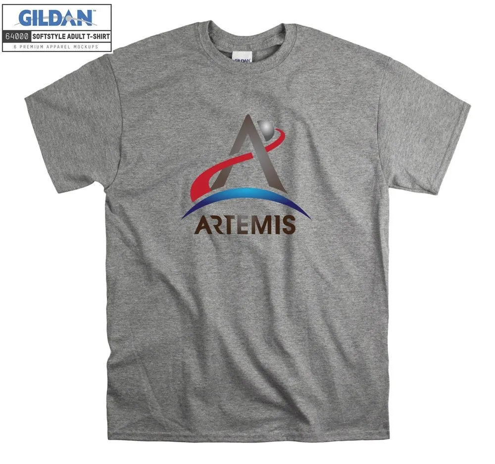 Inktee Store - Nasa Artemis Space Planet Art T-Shirt Image