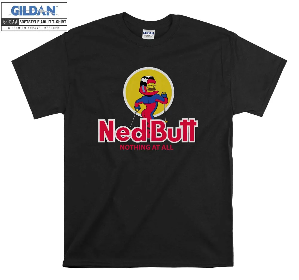 Inktee Store - Ned Butt Nothing At All Funny T-Shirt Image
