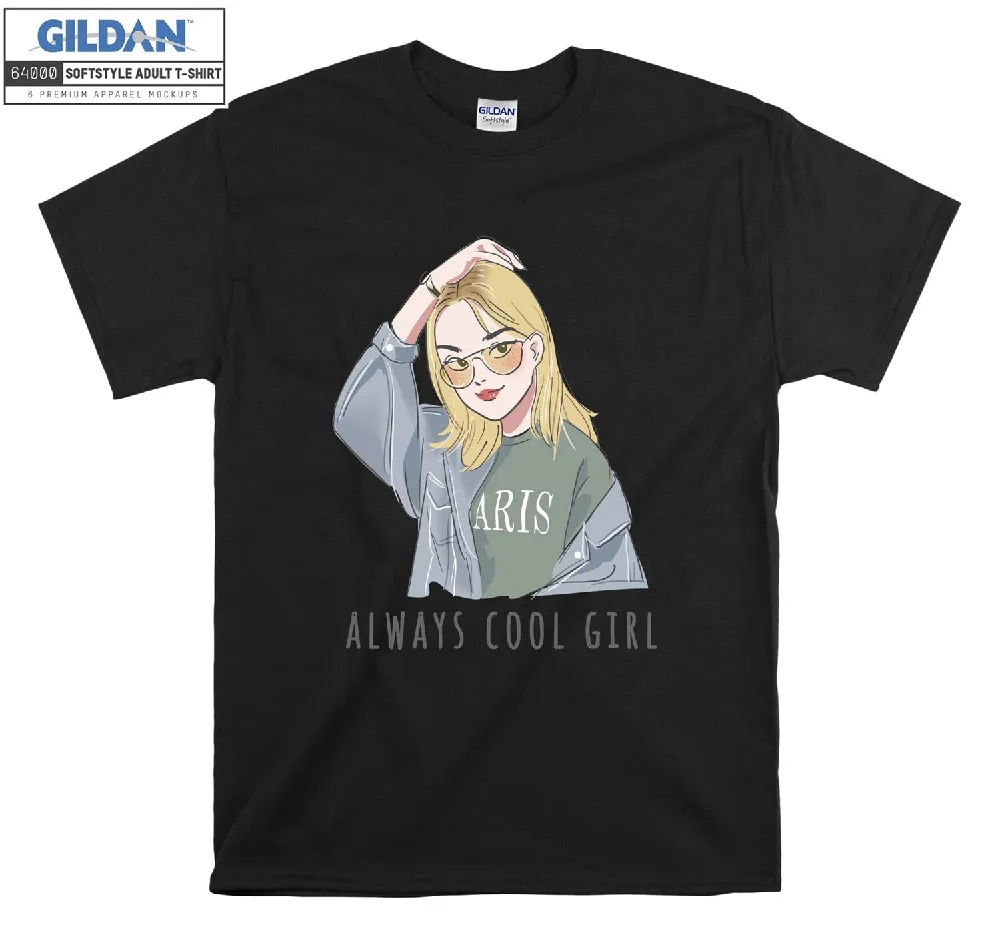 Inktee Store - Official Always Cool Girl T-Shirt Image