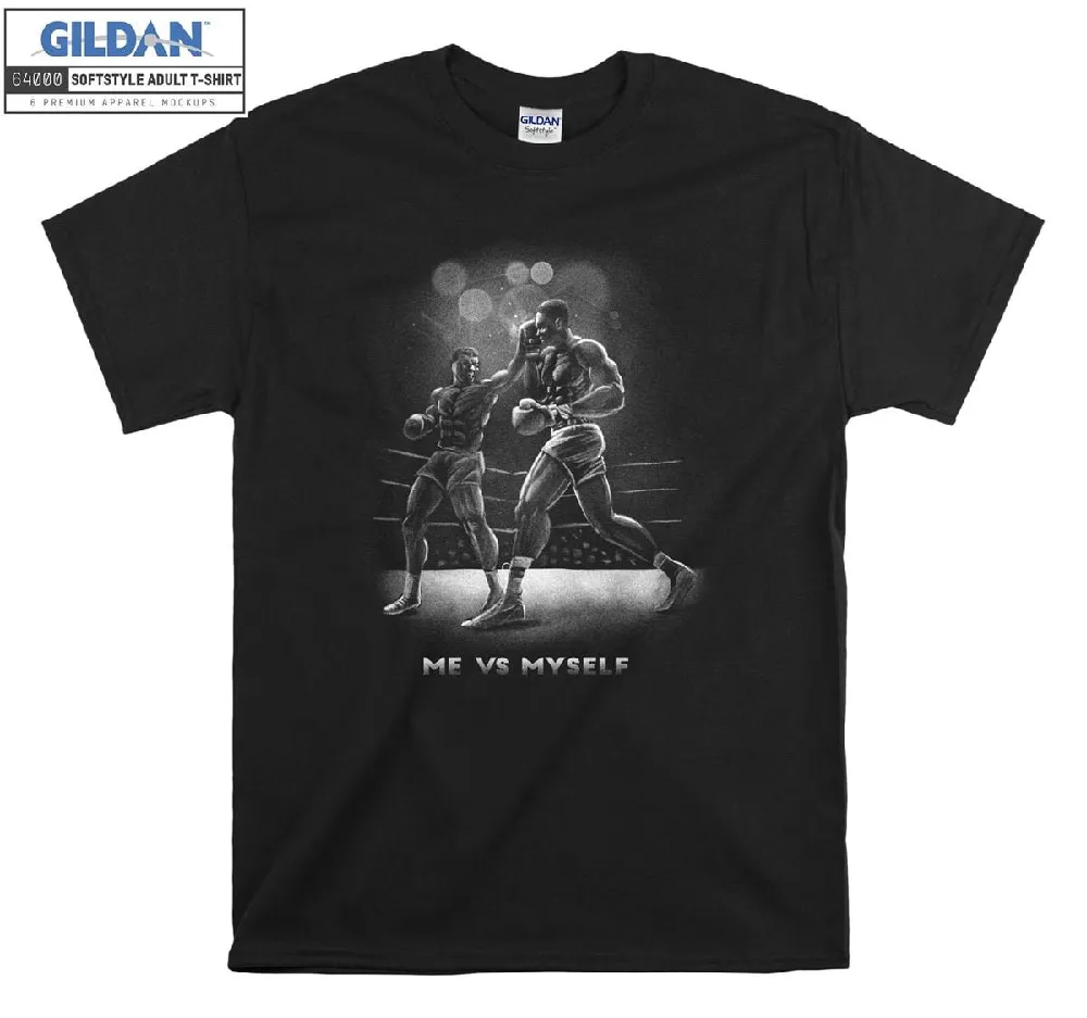 Inktee Store - Official Boxing Box Monochrome T-Shirt Image