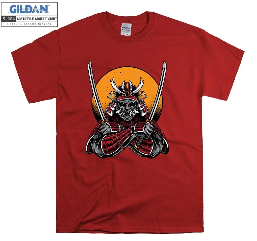 Inktee Store - Official Japanese Samurai T-Shirt Image
