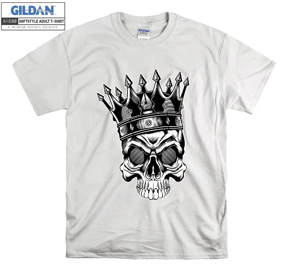 Inktee Store - Official King Skull Match T-Shirt Image