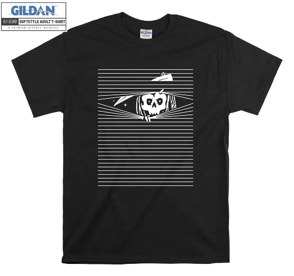 Inktee Store - Official Skeleton Stripe Line T-Shirt Image