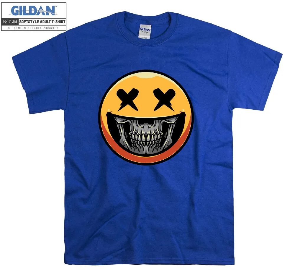 Inktee Store - Official Skull Smiley Xx T-Shirt Image