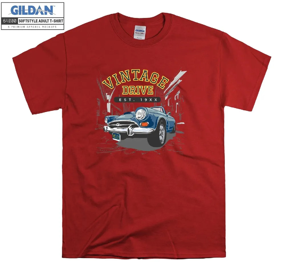 Inktee Store - Official Vintage Drive 19Xx T-Shirt Image