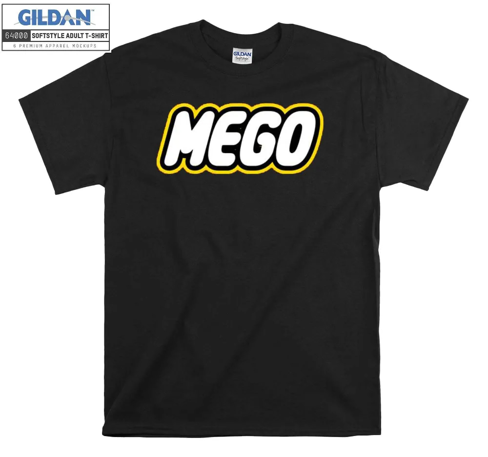 Inktee Store - Parody Brand Funny Logo Mego T-Shirt Image