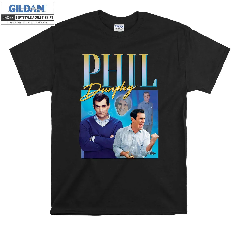 Inktee Store - Phil Dunphy Homage Tee Top Tv Show Funny T-Shirt Image