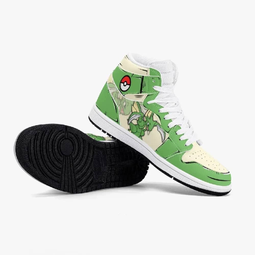 Inktee Store - Pokemon Scyther Custom Air Jordans Shoes Image