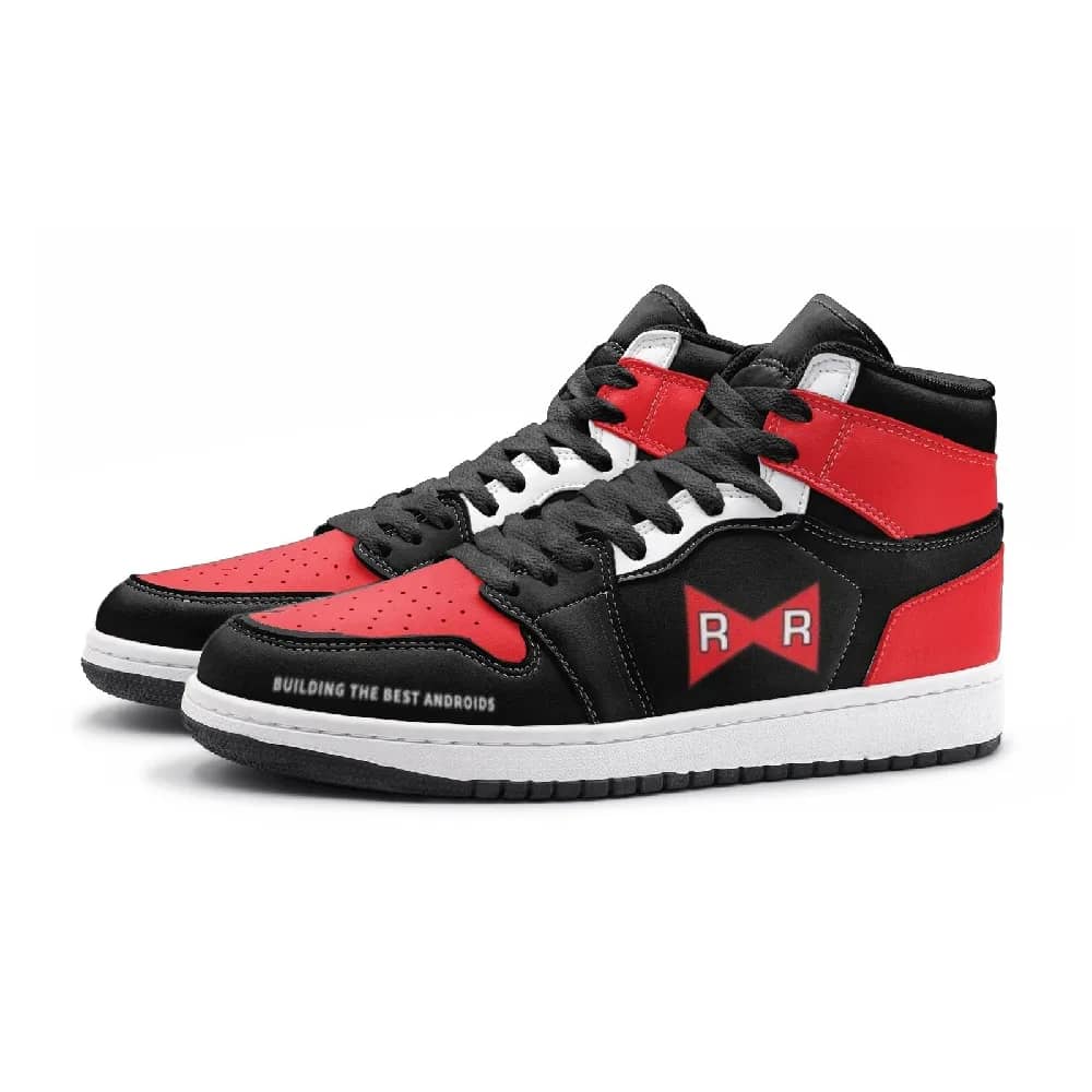 Inktee Store - Red Ribbon Dragonball Z Custom Air Jordans Shoes Image